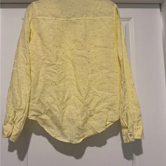 Lily Pulitzer Sea View Linen Button Down - Picture 2 of 3